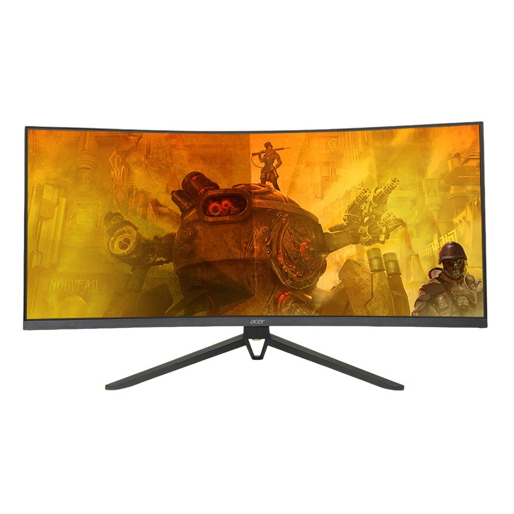 

Acer ED343CUR 86.4 cm (34) UWQHD 3440 x 1440 VA Panel | 300 Nits | HDR 10 | 1000R Curved Backlight LED Monitor | 1 MS 180Hz Refresh | Delta E2 | RGB L