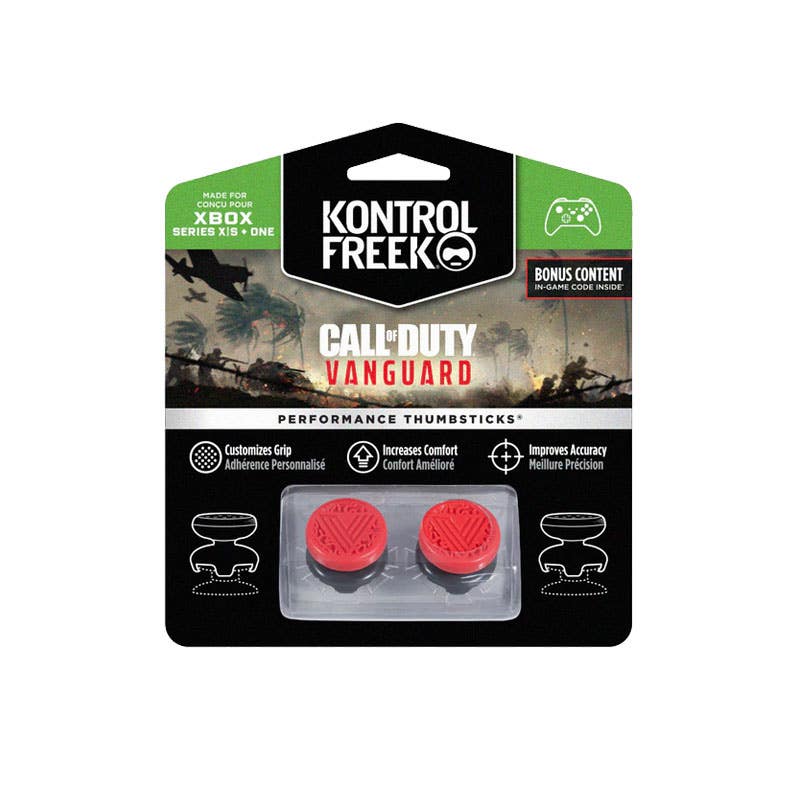 【KontrolFreek】 CALL OF DUTY (2021)  類比套 紅色 XBOX