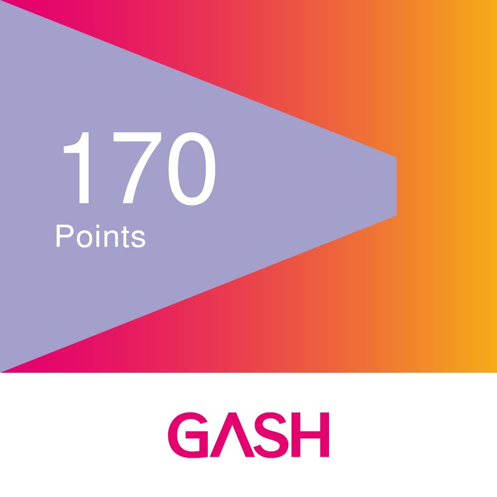 【GASH】 170點(線上發卡)