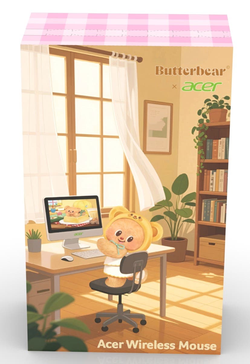 Acer Mouse x Butterbear blind box series, total 5 designs.