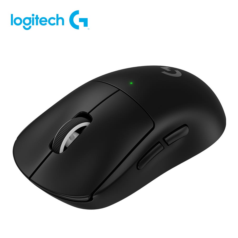 【Logitech 羅技】PRO X無線輕量化遊戲滑鼠二代-黑色