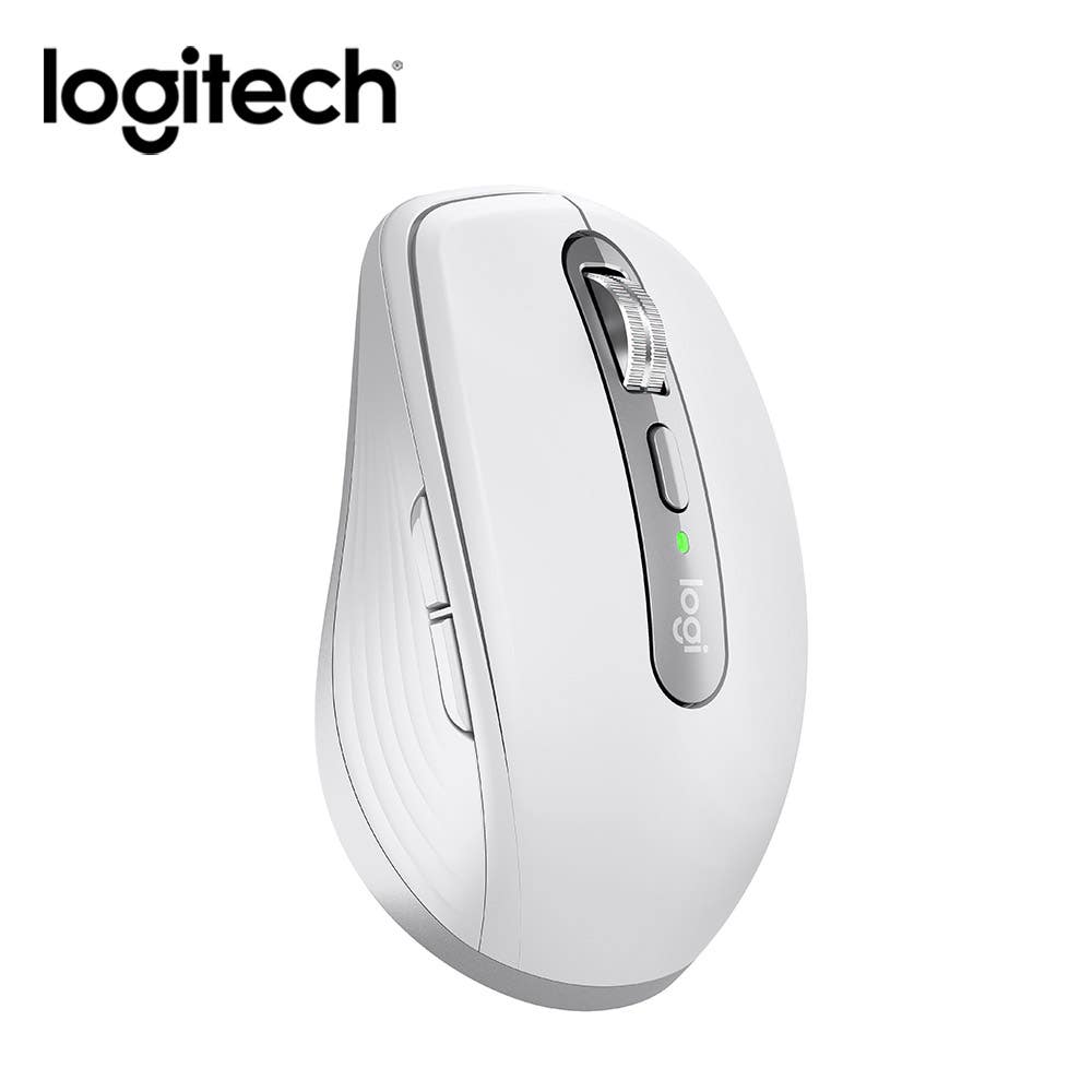 【Logitech 羅技】MX Anywhere3S無線行動滑鼠-珍珠白