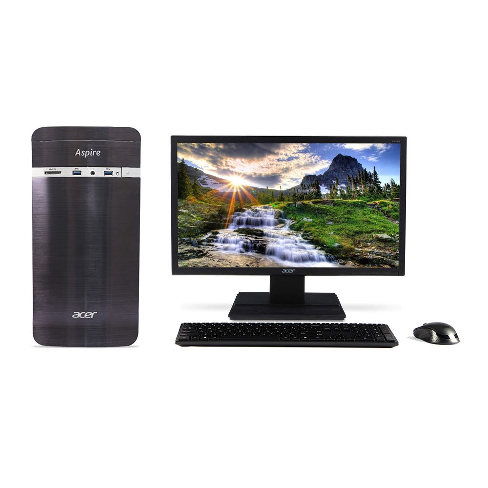

Acer MT Aspire TC-1760 Intel H610 Core i5-12400 Processor Desktop (Windows 11 Pro/ 8GB/ 512 GB HDD) with 49.5 cm (19.5) Display