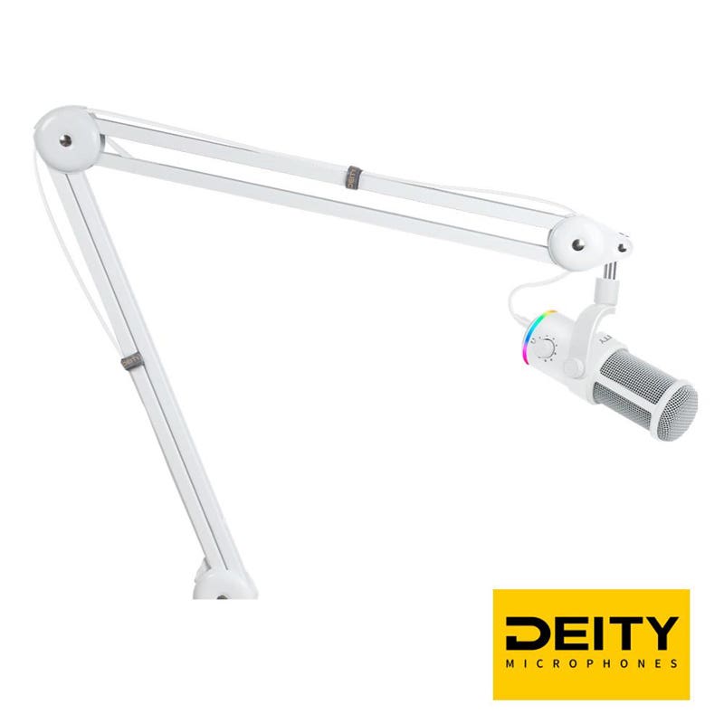 【Deity】VO-7U USB 麥克風播客套組 白色