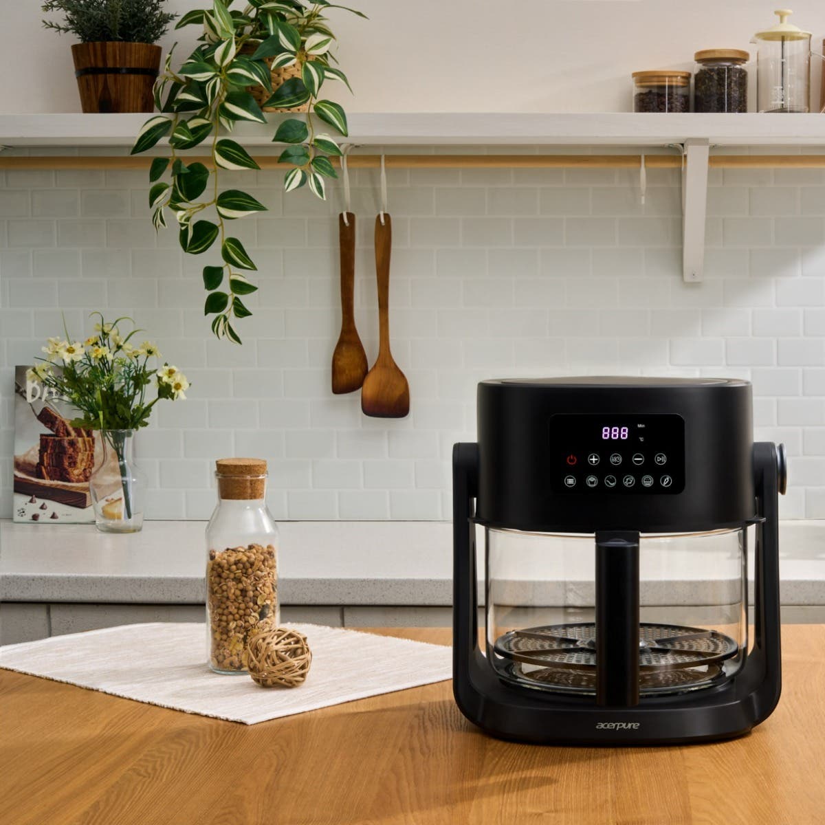 Acerpure Chef KF754-7AB 二合一旋轉氣炸萬用鍋