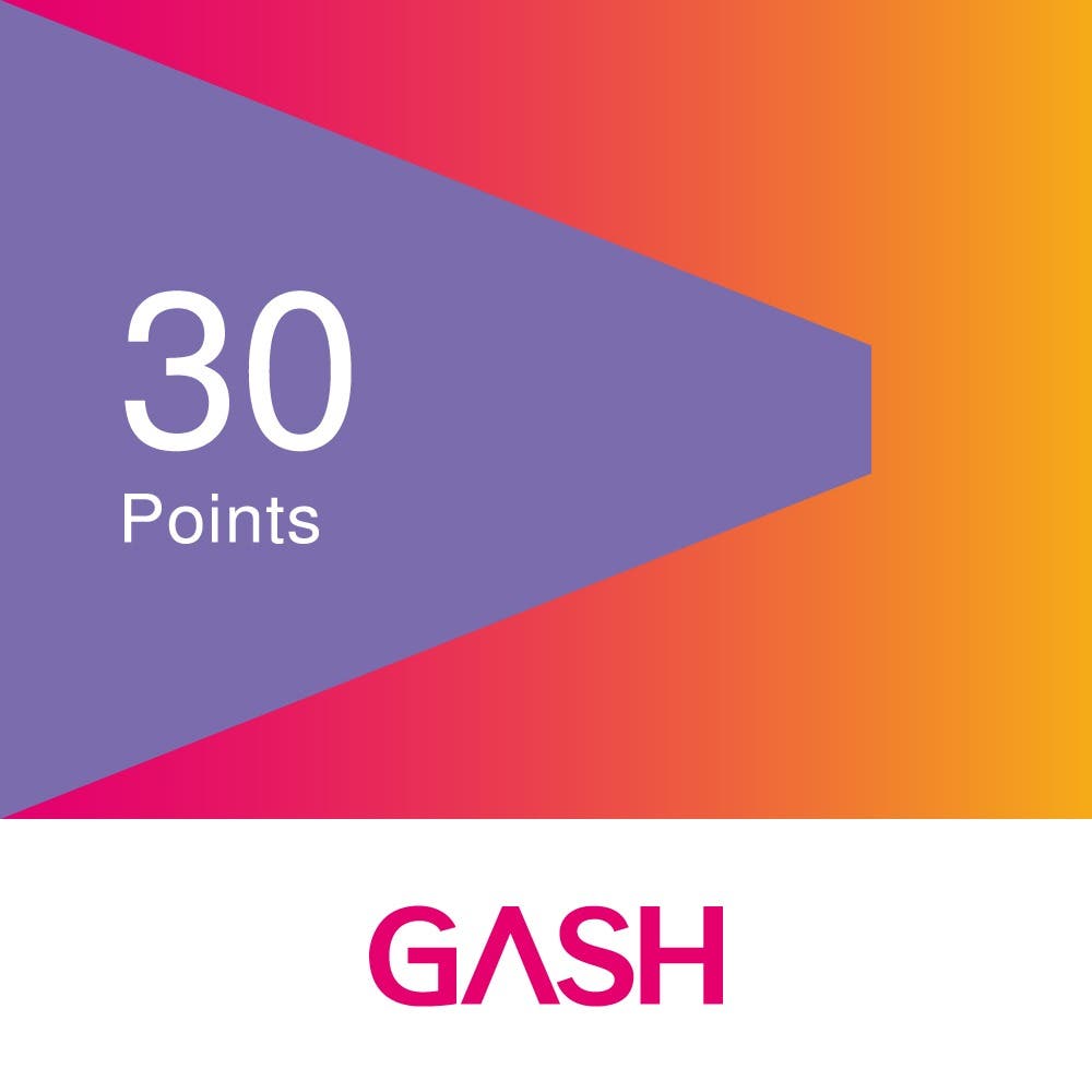【GASH】 30點(線上發卡)