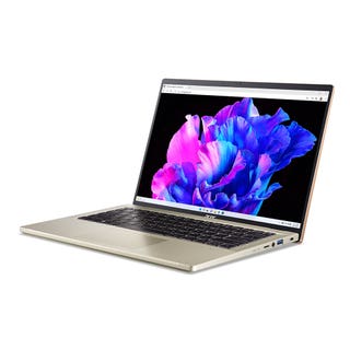 Acer Swift Go OLED Display Thin and Light Premium Laptop Intel Core i5 13th Gen (Windows 11 Home/ 8 GB/ 512 GB SSD/ MS Office Home and Student) SFG14-71, 35.56 cm (14.0"), Sunshiny Gold