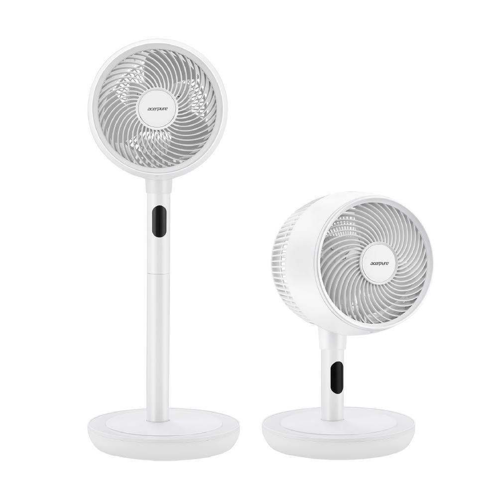エアサーキュレーター　Acerpure Cozy エイサーピュア 直径32cm コンパクト 186畳 25m 送風 パワフル 風量調節 高さ調節 首振り リモコン AF773-20W 