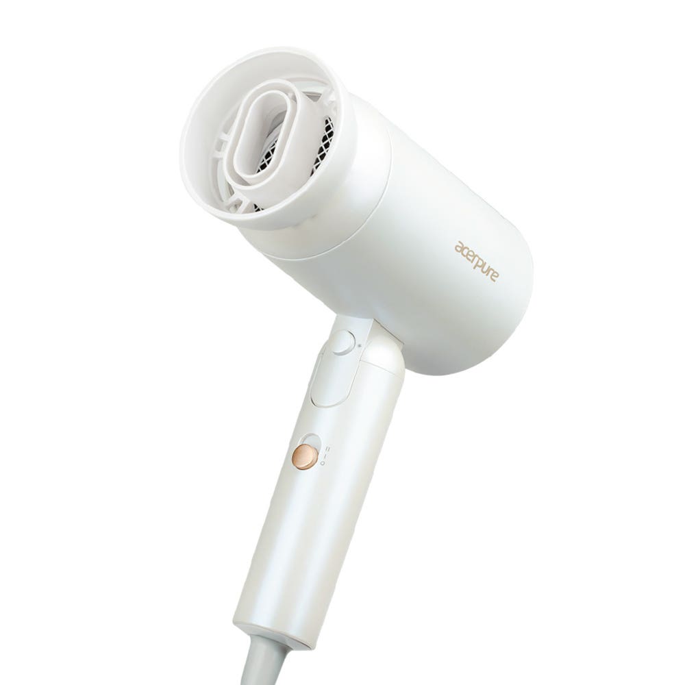 Acerpure ドライヤー 470g 2200万個マイナスイオン ウルトラクイックドライ 自動サーマルシャットダウン 低ノイズ機能 パールホワイト HD364-10W