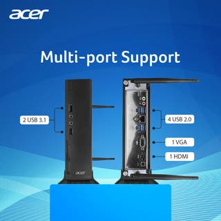 Acer Veriton E220-VT M26X2G Mini PC Intel Celeron Quad N5105 (Windows 11 Home/ 8 GB RAM/ 256 GB SSD) 