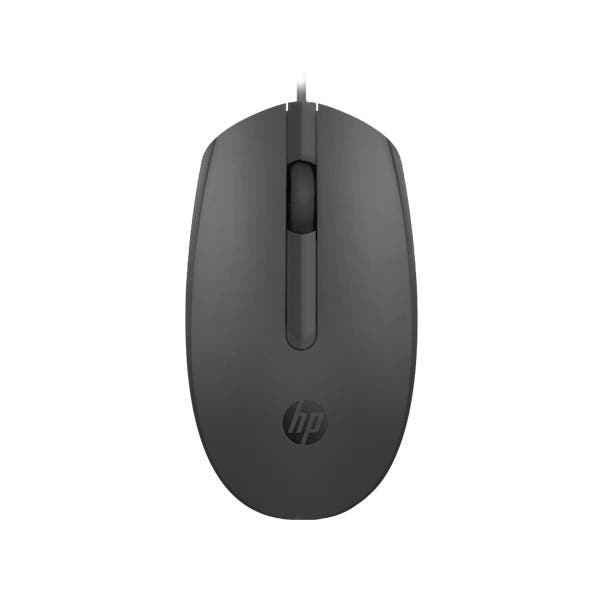 【HP 惠普】 M10 USB光學有線滑鼠 黑