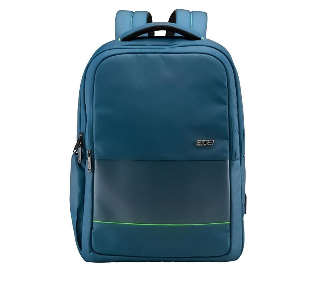 

Acer Trenzo New Airmesh Padded Premium Blue 15.6 Laptop Backpack | USB Charging 23 Litres 2 Spacious Compartment | Multipurpose Universal Trendy Backp