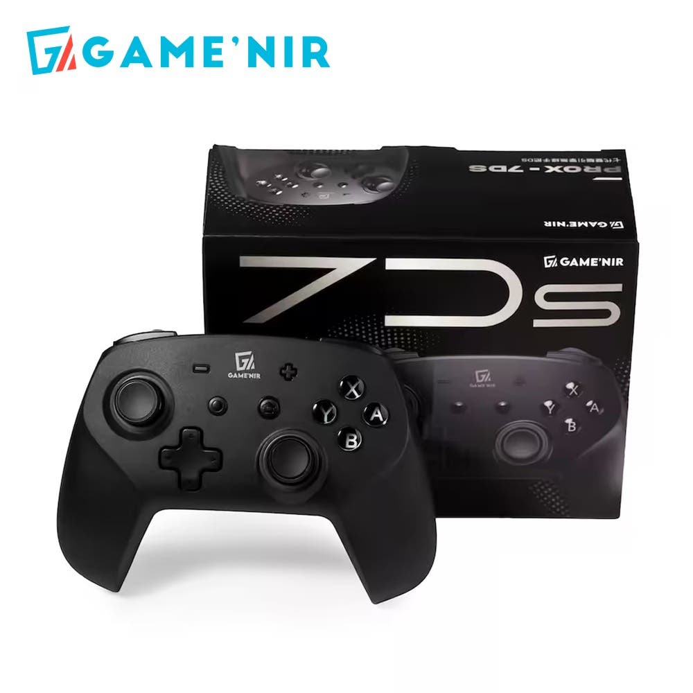【GAME'NIR】Switch ProX-7Ds 七代Ds純黑版 支援NFC刷amiibo 台灣公司貨喚醒+多震度+記憶背鍵(限定特仕版)