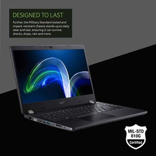 Acer Travelmate Business Laptop 11th Gen Intel Core i7 (Windows 11 Home/16 GB RAM/1 TB SSD) TMP214-53 with 35.5 cm (14") FHD IPS Display, 1.6 kg, Fingerprint Reader, Backlit Keyboard