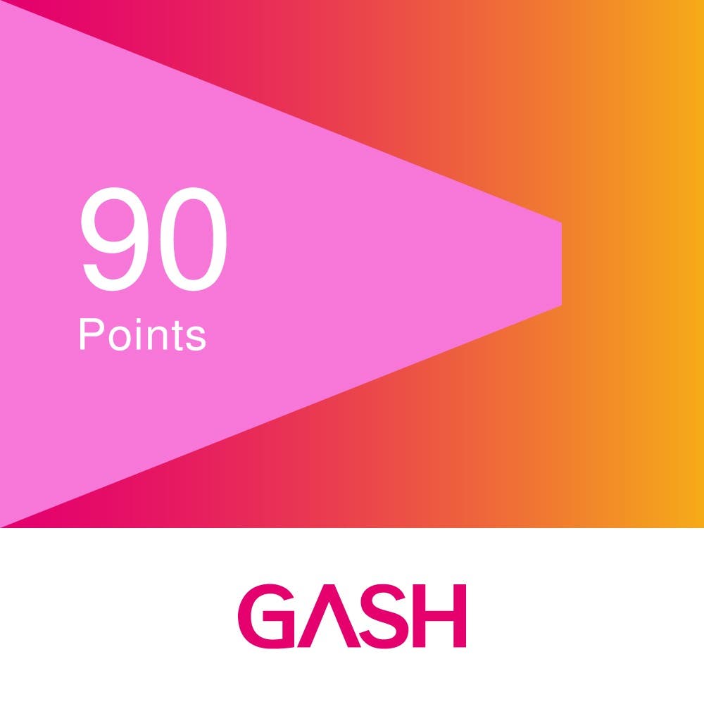 【GASH】 90點(線上發卡)
