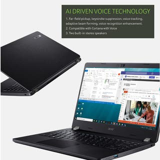 Acer Travelmate Business Laptop 11th Gen Intel Core i3 ( Windows 11 Pro/8 GB RAM/512 GB SSD) TMP214-53 with 35.5 cm (14") FHD IPS Display, 1.6 kg, Fingerprint Reader