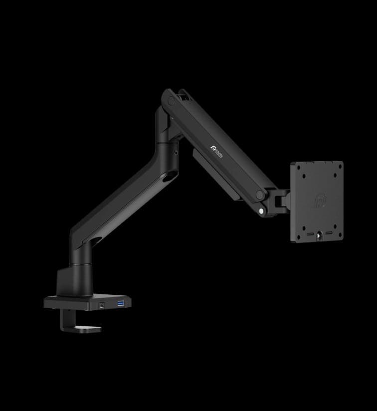 KANO系列 Raymii LS-134-U1 氣壓式螢幕支架-黑色
