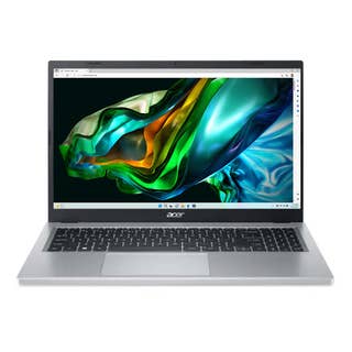 Acer Aspire 3 15 Intel Core i3 N305 (Windows 11 Home/8 GB/ 512 GB SSD/MS Office Home and Student) 39.6 cm (15.6") Full HD Laptop, Pure Silver, A315-510P, 1.7 KG 