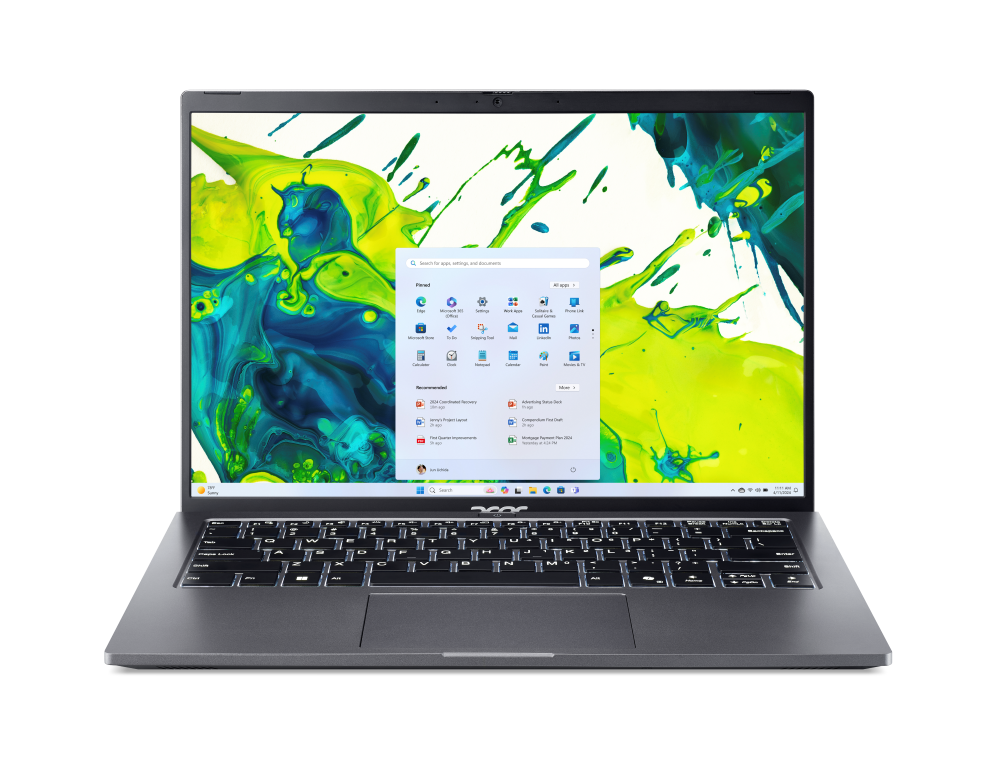 Acer Aspire Go 14 AI PC Laptop |  AG14-71M-51WQ | 14" WUXGA | Intel&reg; Core&trade; Ultra 5