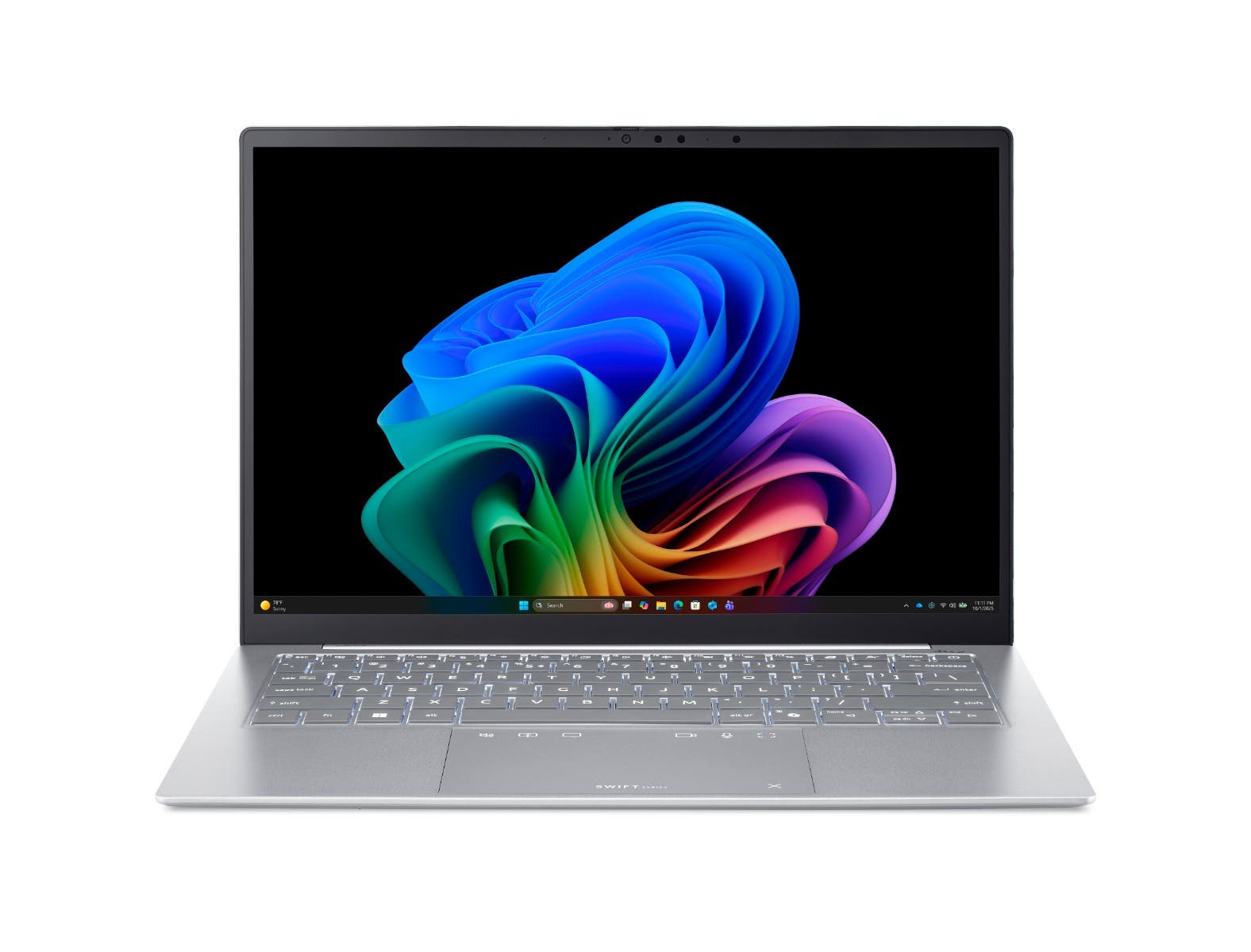 Acer Swift Light Weight Laptop - Swift Edge 14 Ai | SFE14-I51-737C (Aurora White), Windows 11 Home, Intel&reg; Core&trade; Ultra 7 processor 355