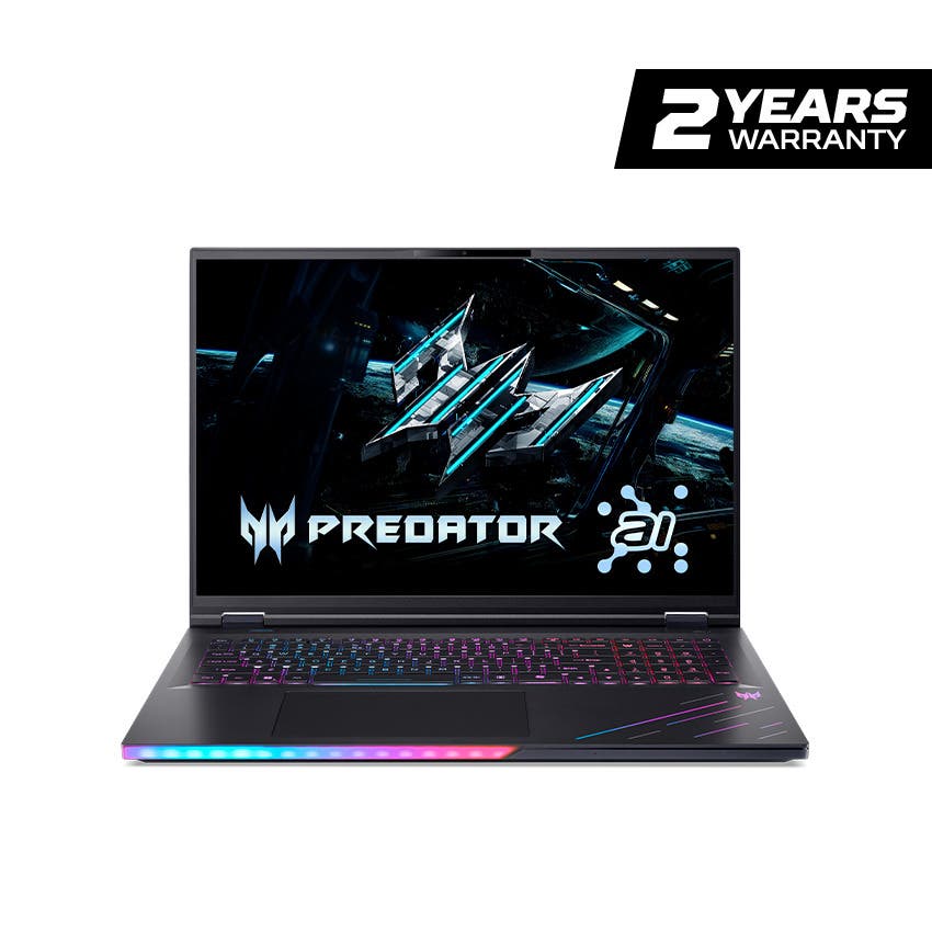 Predator Helios 18 AI l Intel® Core™ Ultra 9 l PH18-73-97X6 OPI l Abyssal Black l Copilot+ PC
