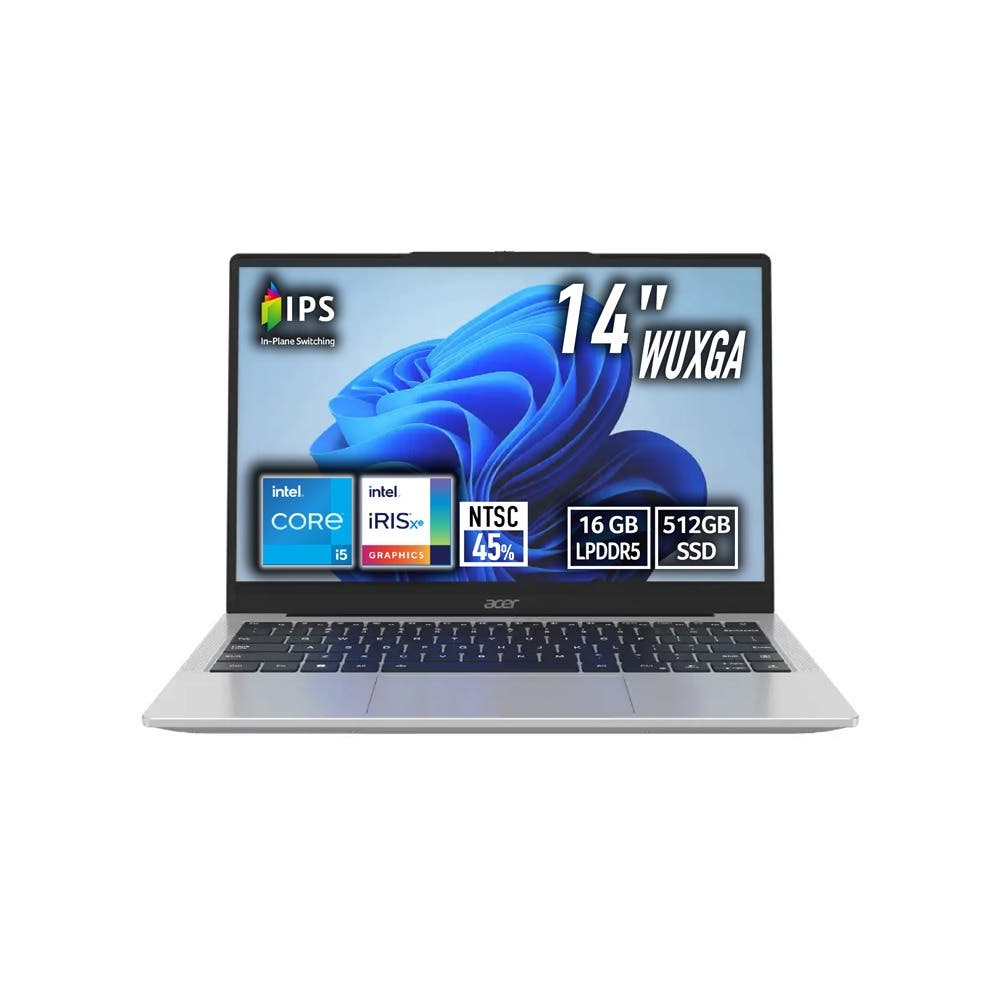 Aspire Lite | AL14-72-5GU7 | i5-13500H | Windows 11 Home | 14" WUXGA IPS | 16GB | 512GB SSD | 手提電腦