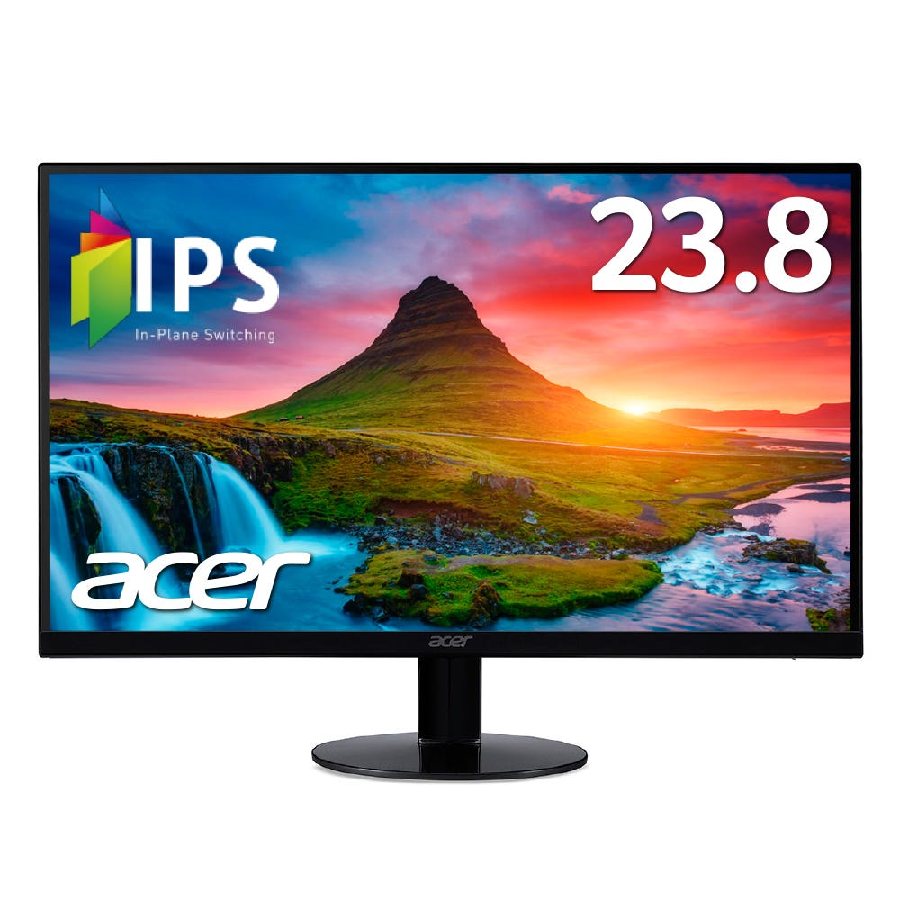 Acer スタンダードモニター 23.8インチ フルHD IPS 75Hz 4ms HDMI1.4 