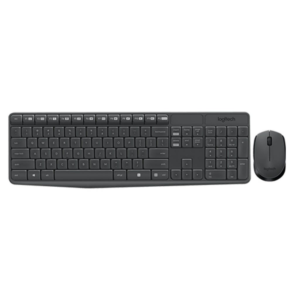 【Logitech 羅技】MK235 無線鍵盤滑鼠組