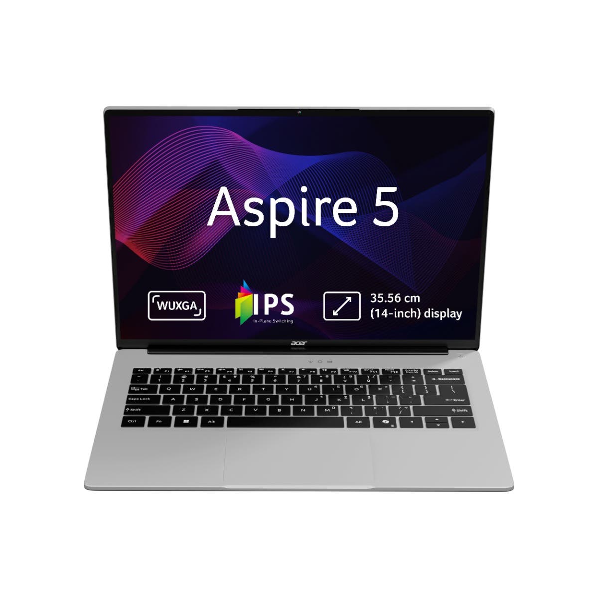 Acer, Aspire 5 , Intel Core Ultra 5 125H Processors, 16 GB RAM, 512 GB SSD, FHD, 14"/35.56 cm, Windows 11 Home, MS Office, Silver, 1.2 kg , A514-54H
