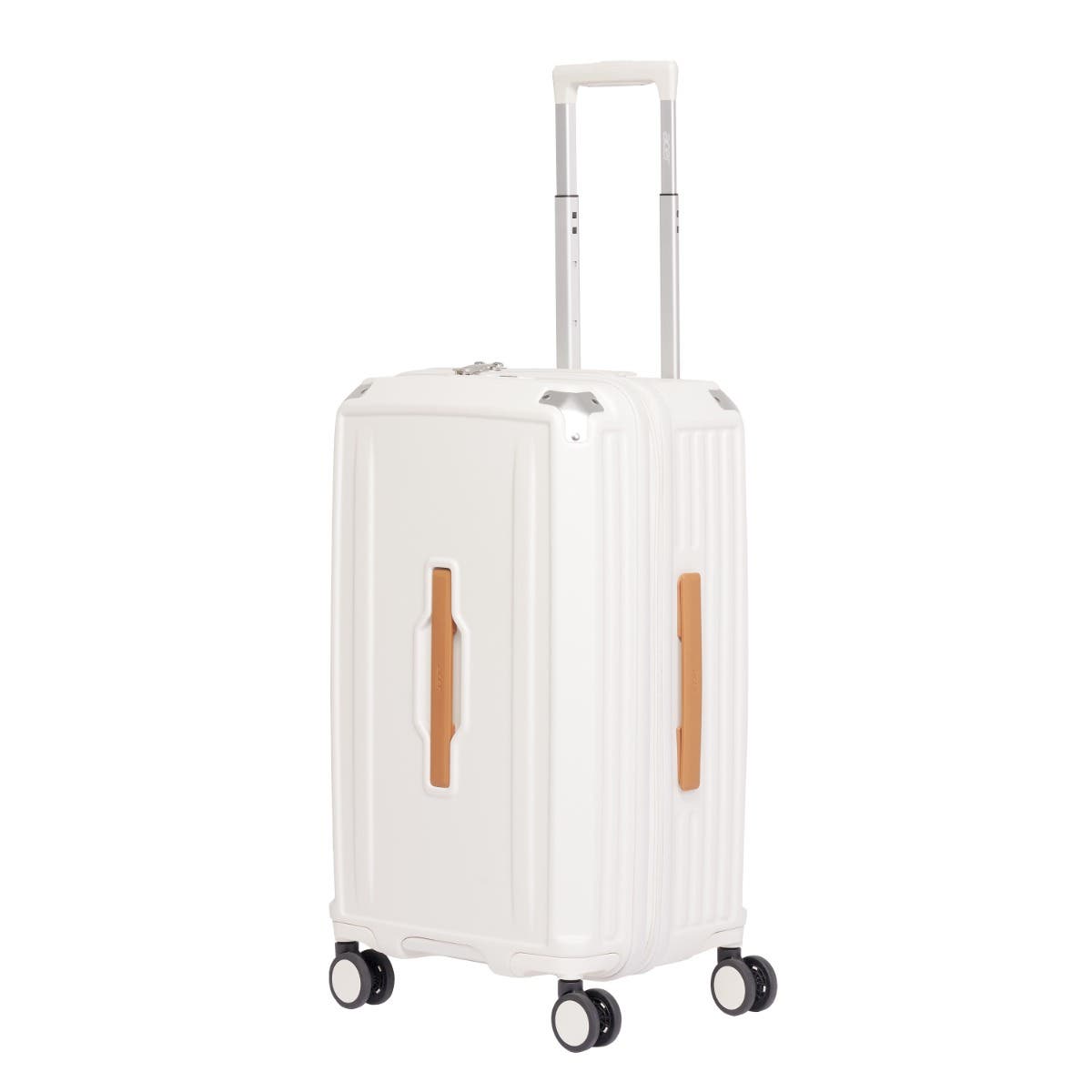 

Acer Melbourne Plus 19.5 inch/ 52.5 cm Carry on Luggage 8 Wheels 360 degree spin capacity with expansion up to 44 liters TSA lock Mid Open white Stur