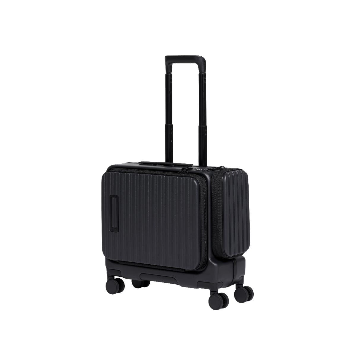 

Acer Barcelona Overnighter 19 inch/ 46 cm Carry on Luggage 8 Wheels 360 degree spin capacity with expansion upto 40 liters TSA lock Top Open Midnight