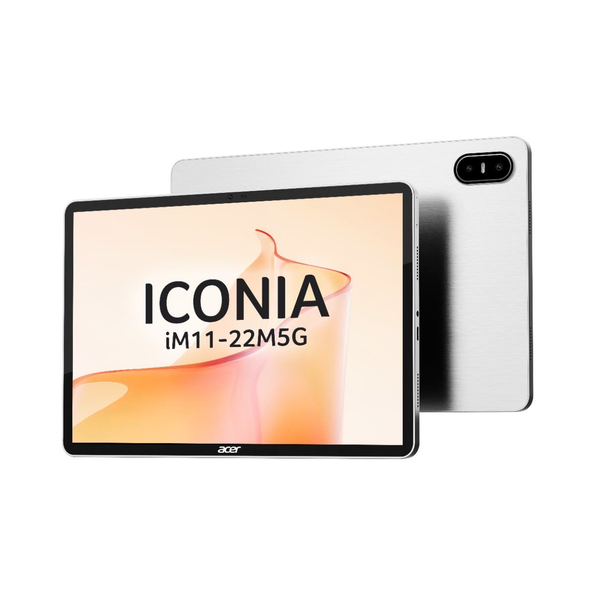 

Acer Iconia 5G Tablet M11-22M5G | 29.08 cm (11.45” ) 90 Hz IPS Display 450 nits 8GB RAM + 128 GB storage 16MP Rear + 8MP Front + 2MP Macro Camera Fing