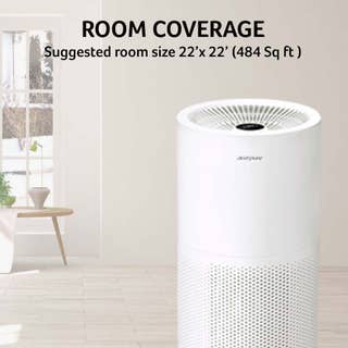 acerpure Pro Air Purifier for Home, 4 in 1 HEPA filter with 4 layer protection, Smart Sensor, Negative Ion Generator eliminates pollutants, germs, bacteria and more, Safety Lock, 25dB Quiet, AP551-50W