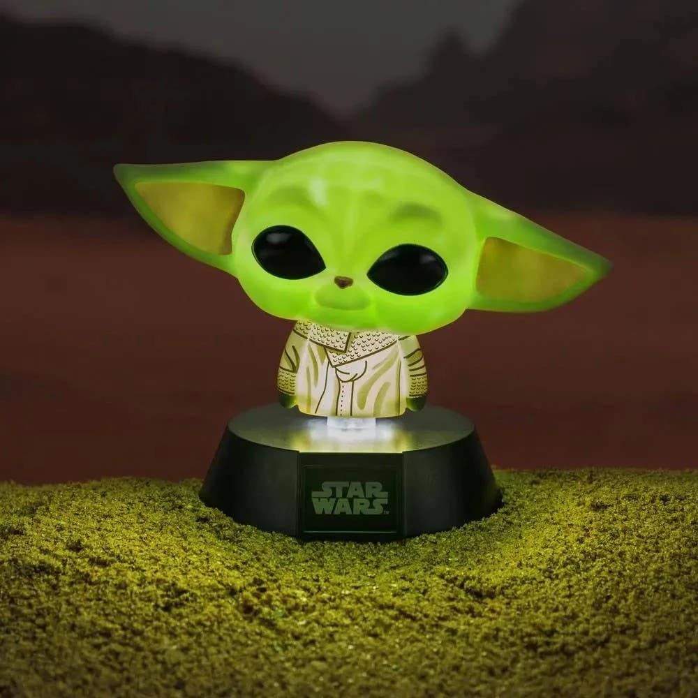 【星際大戰 STAR WARS】 尤達寶寶 尤達發光小夜燈 ICON系列