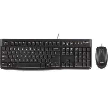 Logitech MK120 Wired Desktop (Keyboard and Mouse)