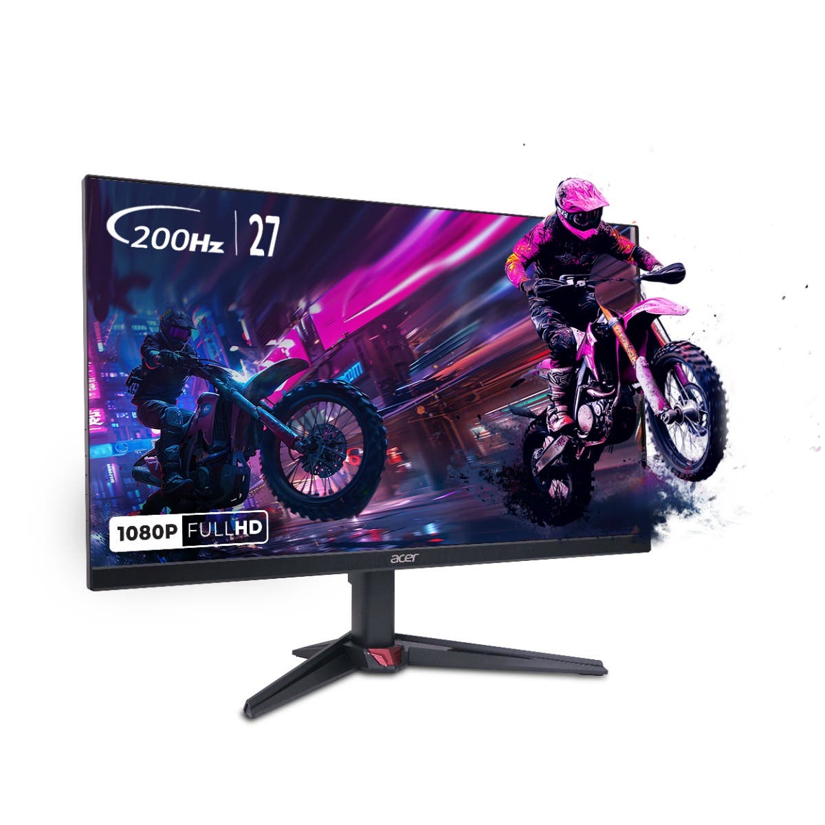 

Acer Nitro VG270 X1 27 Inch IPS Full HD Backlit LED Gaming Monitor I 0.5 MS Response I 200Hz Refresh Rate I SRGB 99% HDR 10 I 2xHDMI 1xDP I Stereo Spe