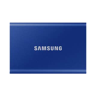 【贈硬殼收納包+行李箱綁帶】SAMSUNG｜ T7 2TB 移動固態硬碟 藍
