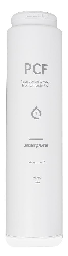 acerpure 櫥下型RO淨水器 PCF filter 活性碳棒複合濾芯 WRP275 (適用RP722-14W/RP722-12W/RP722-10W 機種第1道濾芯)