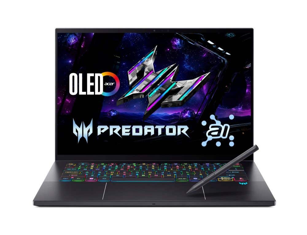 [GeForce RTX&trade; 5070] Predator Triton 14 AI Touchscreen Copilot+ PC Gaming Laptop | Intel Core Ultra 9 | 14.5" 2.8K OLED | PT14-52T-9404