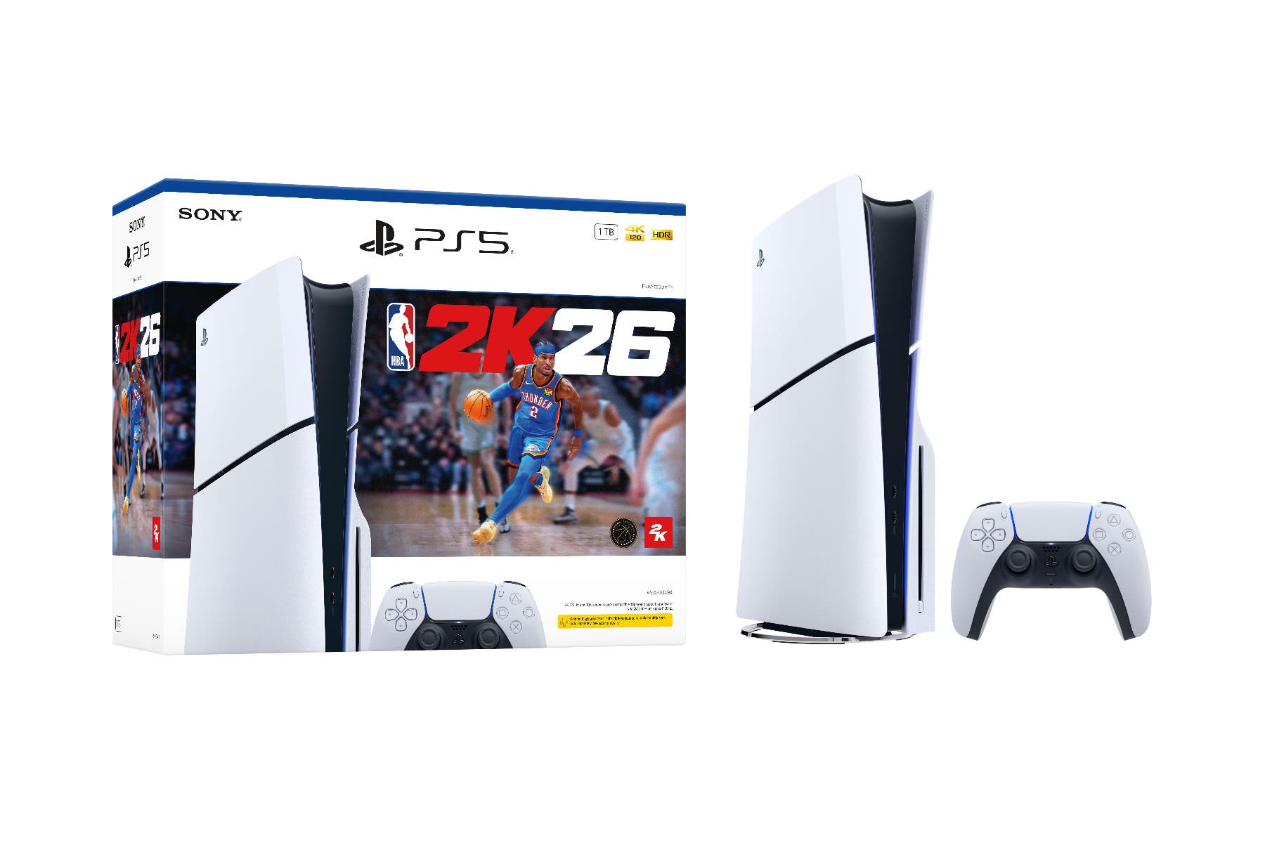 PlayStation&reg;5 Consoles (SLIM) - NBA 2K26 Bundle