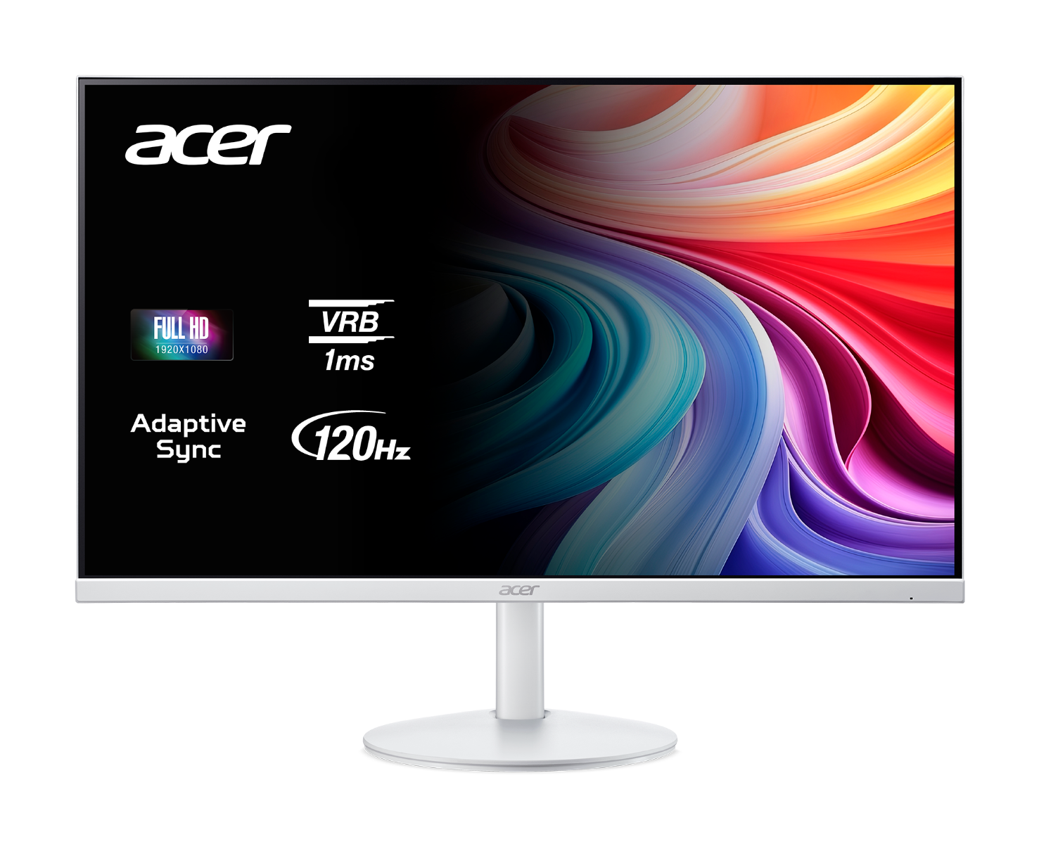 Acer｜SA243Y P1 23.8吋超薄護眼螢幕 白色