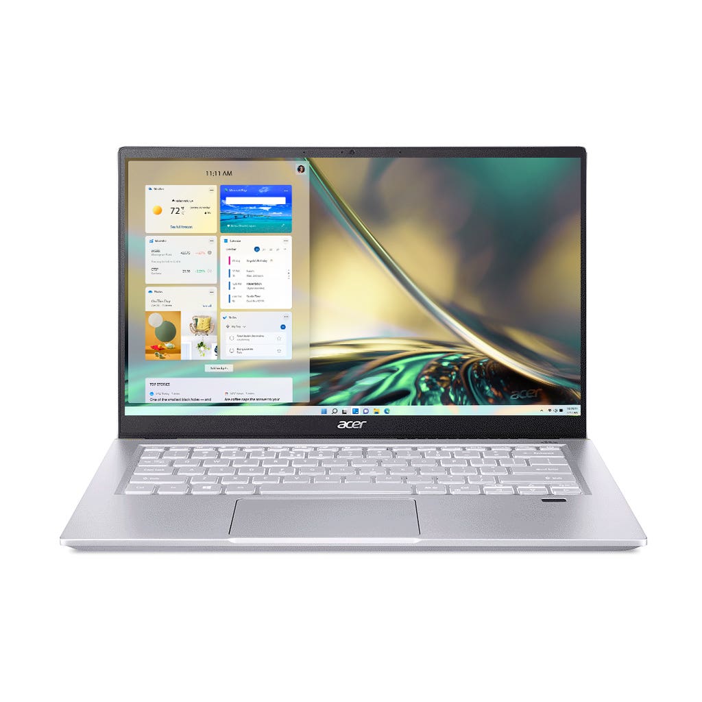

Acer Swift 3 thin and light laptop AMD Ryzen 5 5500U - (Windows 11 home/MS Office 2021/8 GB/512GB SSD/AMD Radeon Graphics) | SF314-43 with 35.6 cm (14