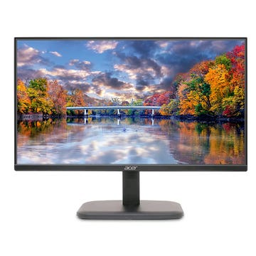 Acer 54.61 cm (21.5 inch) Full HD VA Panel Monitor with 250 Nits, HDMI, VGA - EK220 (Black)