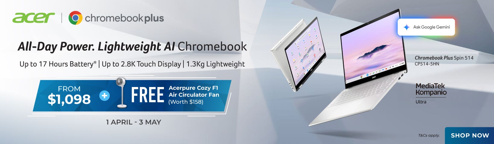 Acer_ChromebookPlusSpin514_Banner_Estore_1640x480px