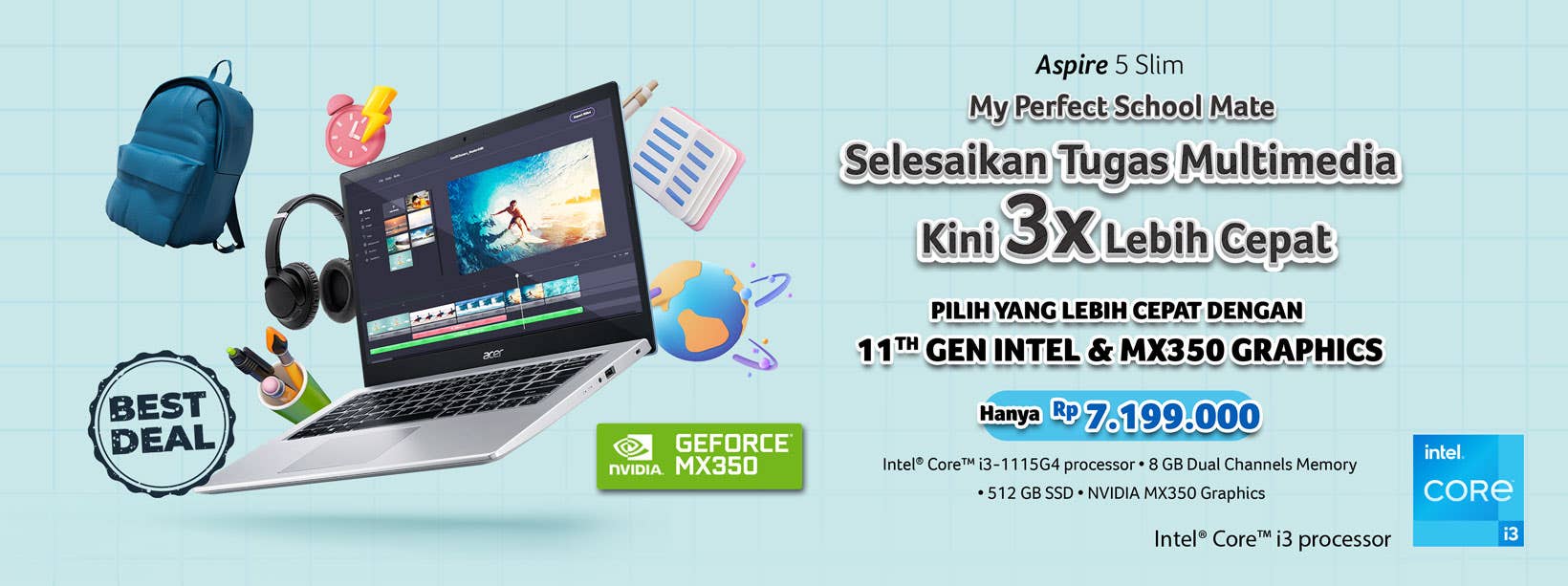 Acer Official Store Indonesia | Laptop, Gaming, Monitor, AIO & Lainnya