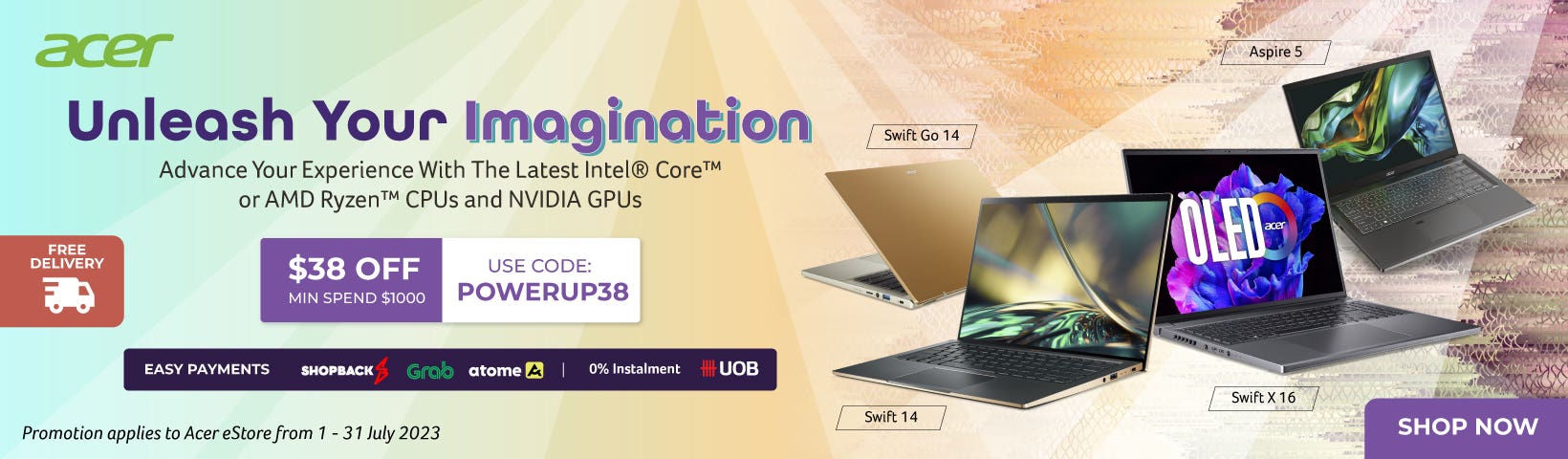 Laptops | Acer Singapore Official Store