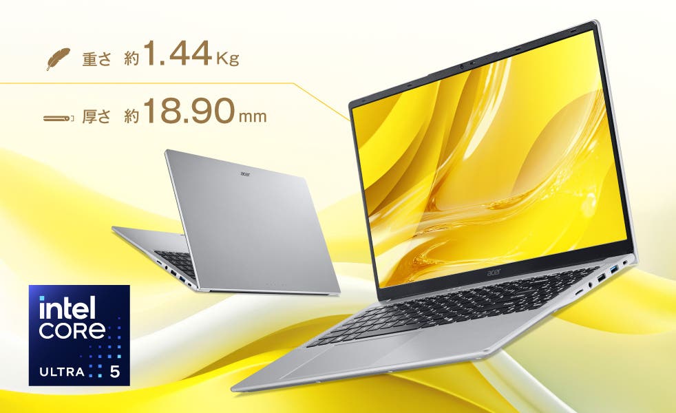 Acer Aspire Lite 15 16GBメモリー 512GB SSD 15.6インチ フルHD IPS